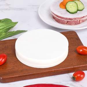 Feuilles rondes de papier antiadhésif jetables de qualité alimentaire pour burgers, galettes de hamburger, café, boissons, bubble tea, et papier silicone anti-fuite pour l'huile - Product Image 5