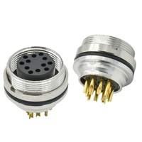 Rigoal M16 IP 68 connecteur câble rapide étanche prise de courant solaire prise mâle femelle DIN 3/5 broches connecteur électrique