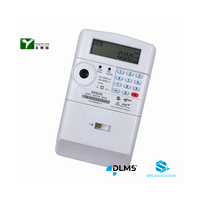 Medidor de electricidad inteligente monofásico, tarjeta IC con RS485 para medidor inteligente del sistema AMI