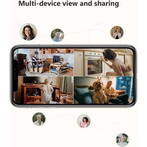 Caméra WiFi Imou Ranger 2C 4MP pour intérieur, surveillance des animaux domestiques, moniteur pour chien, 360 degrés, sécurité domestique, reconnaissance d'animaux par IA, surveillance intelligente - Product Image 5