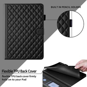Custodia Protettiva in Pelle per TabA9plus S10 FE 2025 con Porta Carte Profumato, Anti-Caduta, in Silicone Morbido - Product Image 3
