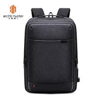 Sac à dos antivol pour ordinateur portable Arctic Hunter Factory, vente chaude, sac à dos d'affaires, sac à dos de voyage pour hommes, sac à dos d'école