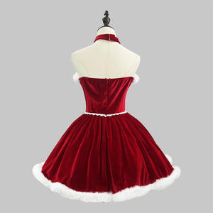 2026 New Christmas Cosplay Uniform Set Full <strong>Outfit</strong> with Santa Cape for Women Role Playing Dress - Product Image 3