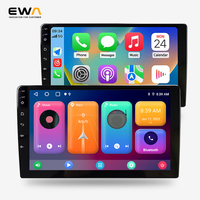 Autoradio Android IPS avec BT/WiFi 7"-10.1" 2+32G Double Din, CarPlay sans fil, amplificateur, caméra de recul pour voitures