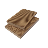 Plancher extérieur en composite WPC ignifuge, classique, économique, en fibres de bois, imperméable, de haute qualité, antidérapant