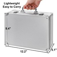 Étui pour machine à tatouer avec serrure à clé et éponge, et organisateur de rangement pour équipement et fournitures de tatouage, voyage