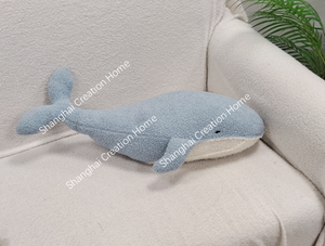 New Summer Coastal Beach Woven Boucle Fur Custom Floral Decorative Inflatable Memory Shaped <strong>Pillow</strong> - Product Image 5