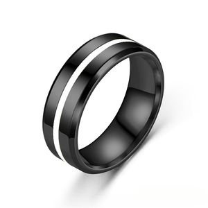 Cincin Kepribadian untuk Pria Aksesori Perhiasan Cincin Jari Karet Warna-warni Kreatif - Product Image 2