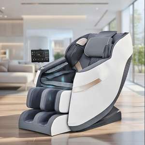 8D Smart <span class=keywords><strong>Zero</strong></span> Gravity Bluetooth-Massagesessel mit Mehrpunkt-Druckentlastung, Ganzkörper-Entspannung, Heizfunktion, Musik und Büronutzung - Product Image 1