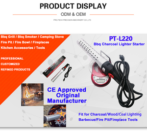 Safe Easy Electric <strong>Charcoal</strong> <strong>Grill</strong> Starter Mirror Technology Durable Design No More Lighter Fluid Fumes Reliable Ignition for - Product Image 3