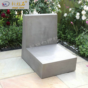 Nuevo Conjunto de Sofás de Cemento para Exteriores Magic Stone, Muebles de Jardín Modernos de Hormigón con Acabado Natural - Product Image 4