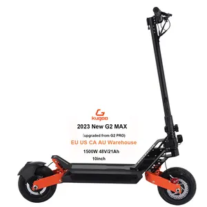 Dropshipping skuter listrik G2 MAX G2 PRO, grosir skuter listrik 10 inci dewasa 2024 W baru 1500