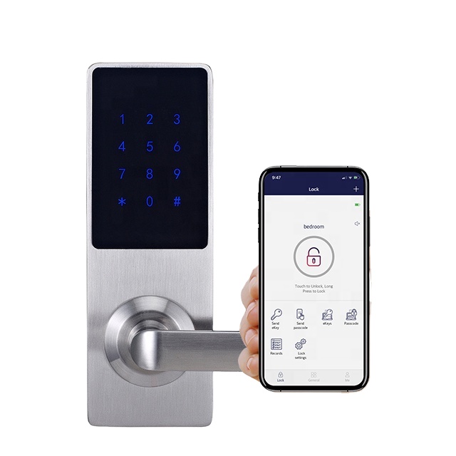 YGS Электронные смарт-RFID раздвижные Bluetooth-ключи без ключа водонепроницаемый умный отель онлайн замок двери