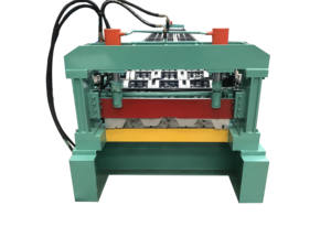 Gebäude gebrauch Bodenbelag Voll automatische Bodenbelag herstellungs maschine Bodenbelag Rollform maschine - Product Image 2