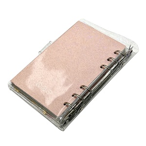 Venta al por Mayor <span class=keywords><strong>de</strong></span> Agendas Personalizadas con Hojas Sueltas, Regalos, Diario Transparente Impreso en PVC, Cuaderno, Libreta, Carpeta - Product Image 3