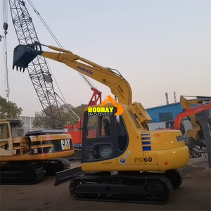 รถขุดไฮดรอลิกแบบตีนตะขาบ Komatsu PC60-7 มือสอง น้ำหนัก 6.3 ตัน รุ่น PC60 PC60-8 คุณภาพสูง พร้อมเครื่องยนต์ มอเตอร์ ปั๊ม ราคาถูก ขายดี - Product Image 3