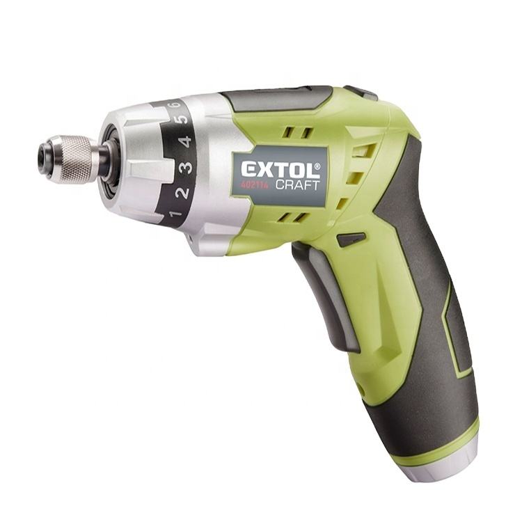 Máy vặn vít điện mini tự động cầm tay EXTOL 402114 3.6V pin Li-ion