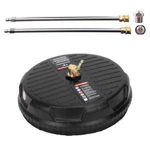 Pembersih permukaan pencuci tekanan 15 inci profesional 3600 PSI kompatibel dengan baja tahan karat untuk pembersihan beton jalan masuk - Product Image 1