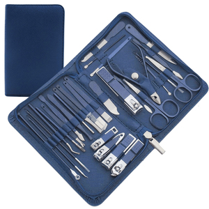 WELLFLYER MS-1224 mode nouveau coupe-ongles <span class=keywords><strong>Kit</strong></span> 30 pièces manucure pédicure ensemble ongles incarnés peau morte cuticule toilettage outils de maquillage - Product Image 3