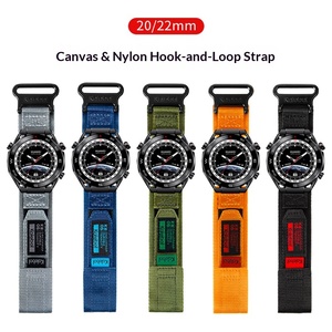 Correa de nailon trenzada para <span class=keywords><strong>Huawei</strong></span> GT6 GT5 Watch 4 Pro, banda deportiva tejida para exteriores, de fábrica OEM - Product Image 3