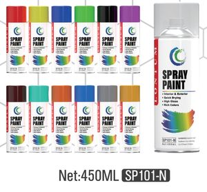<span class=keywords><strong>Peinture</strong></span> en aérosol pour voiture fluorescente Graffiti couleur 400ml pour voitures vélos en bois - Product Image 5