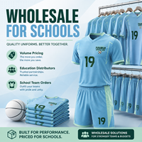 Ensemble d'uniformes de basketball personnalisés haut de gamme pour écoles – Maillot et short respirants sublimés DryFit – Tailles mixtes jeunes et adultes – Vente en gros à faible MOQ