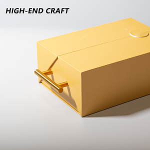 Scatola di Carta da Imballaggio Premium Vuota con Manico per Souvenir e Regali <span class=keywords><strong>Vip</strong></span> in Cartone Rigido Pieghevole a Doppia Anta con Stampa Personalizzata e Design Ecologico - Product Image 4