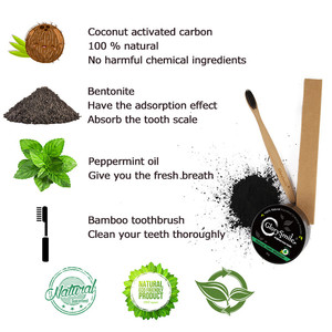 Hoogwaardige Munt Private Label 100% Natuurlijke Kokoskool Tandbleekpoeder - Product Image 6