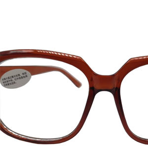 Lunettes de protection pour la soudure <span class=keywords><strong>2018</strong></span>, monture carrée bordeaux, monture épaisse rétro, lunettes anti-lumière bleue, lunettes de tous les jours pour les trajets quotidiens - Product Image 3
