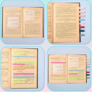Nouvel ensemble de notes autocollantes transparentes 2024 pour la lecture de la Bible, l'annotation et l'utilisation par les étudiants/bureaux - Product Image 5