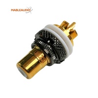 Connecteur audio RCA femelle MAEZ0076 EIZZ EZ-105 pour amplificateur, montage sur panneau, connecteur terminal