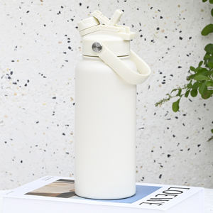 Botella Espacial de Acero Inoxidable Duradera de 32 oz, Tapa 4 en 1, Termo con Aislamiento al Vacío, Logotipo Personalizado, Proveedor de Artículos para Bebidas al por Mayor - Product Image 1