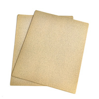 Papier abrasif en oxyde d'aluminium PS33 9x11 pouces, feuille de papier abrasif pour le ponçage du bois et de la peinture
