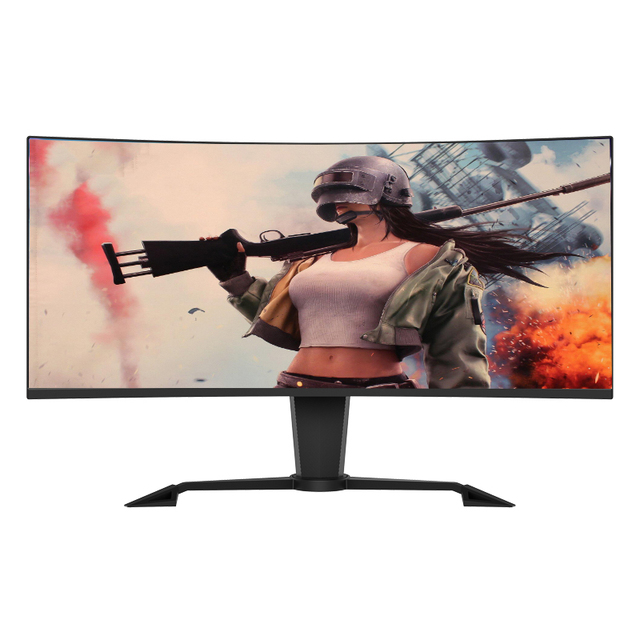 4K QLED 34 35 Inch 219 Ultra Wide Monitor 144HZ Curved LED Gaming Monitor