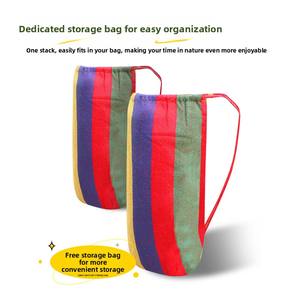 <span class=keywords><strong>Hamaca</strong></span> de malla de nailon, cama de red para dormir para patio al aire libre, porche, jardín, viaje, Camping, apto para niños - Product Image 4