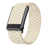 Bracelet de remplacement en microfibre et nylon confortable pour WHOOP 5.0, tissé, avec fermoir métallique, idéal pour la course à pied (vente en gros)