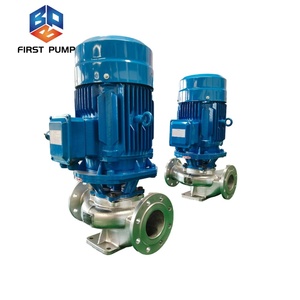Прямой завод, Электрический водяной насос высокого давления, энергосберегающий встроенный бустерный насос из нержавеющей стали, 5,5 кВт, 7,5 кВт, вертикальный - Product Image 1