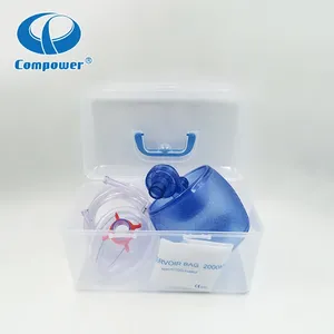 Caja de plástico desechable de primeros auxilios Resucitador manual de emergencia de PVC - Product Image 2