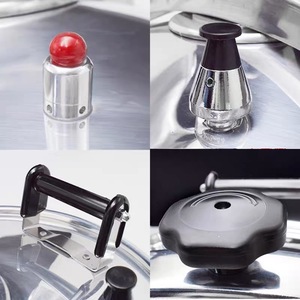 Pressure Cooker Lid Handle <b>Knob</b> Copper Sleeve Valve Bearing Plate Accessory Set Metal 18 In Commercial Use - Product Image 1