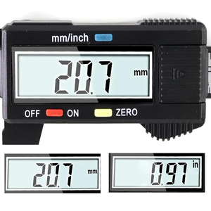 Calibrador Vernier Digital de Plástico al por Mayor, 1 Unidad, Pantalla Digital 0-150mm, Regla, Micrómetro Electrónico, Herramienta de Medición de Altura y Profundidad - Product Image 3