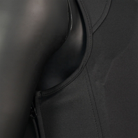 Gilet tactique doux caché Tj-outdoors, léger et confortable à porter dissimulé sous le t-shirt pour une protection discrète