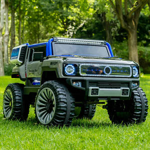 3-10 Yaş Arası Çocuklar İçin Büyük 2 Kişilik Elektrikli Binilebilir Araba, Kardeşler İçin Çift Motorlu Oyuncak Araç, Açık Hava Aile Eğlencesi İçin Mükemmel - Product Image 2