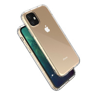 Étui de protection transparent en TPU anti-jaunissement, fin et antichoc, sans support, pour 12 13 14 15 16 Pro