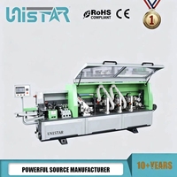 Mesin CNC Router untuk Furnitur dengan Fungsi Pre-milling, Gluing, End Trimming, Rough Trimming, dan Corner Trimming untuk Pemasangan PVC Edge Banding dengan Sistem PLC