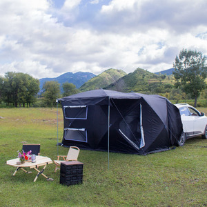 Offre Spéciale Usine : Tente de Coffre SUV, Auvent de Voiture, Tente de <span class=keywords><strong>Camping</strong></span> <span class=keywords><strong>pour</strong></span> Voiture Autonome, Tente d'Extension Arrière Pliable à 2 Chambres - Product Image 6