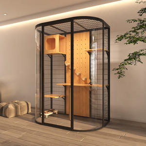 آنهوي وردي باو مخصص عالي الجودة من الألومنيوم الكربوني مع فيلا للقطط من الزجاج المقسى - Product Image 3