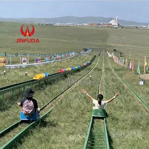 Piste de <span class=keywords><strong>luge</strong></span> à glace de grande capacité pour parc extérieur avec plusieurs voies et matériaux résistants aux intempéries - Product Image 5