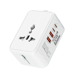 New Global Universal Travel <strong>Plug</strong> QC3.0 Fast <strong>Charging</strong> Adapter 2USB2TypeC - Product Image 6