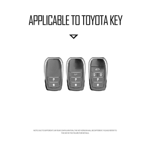 Funda para Llaves de Coche para <span class=keywords><strong>Toyota</strong></span> RAV4 HARRIER Hilux Fortuner Land Cruiser Crown Highland Prado Yaris <span class=keywords><strong>Cross</strong></span> <span class=keywords><strong>Aygo</strong></span> X <span class=keywords><strong>2022</strong></span> Accesorios - Product Image 2