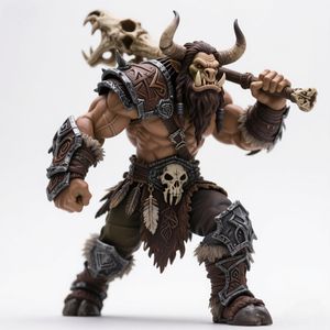 Figuras personalizadas de Anime Waifu modelo de película estatua <span class=keywords><strong>Warcraft</strong></span> resina PVC ABS Bull Demon King 1/6 adornos de exhibición de mostrador a escala - Product Image 1